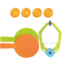 Portable Table Tennis Trainer Set Pvc 1 Set 9.82x5.89x1.97in