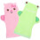 2pcs Multi-Function Shower Gloves Baby Scrubbing Mitts 6