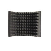 1Opvouwbare ABS Microfoon Windscherm Met Geluidsisolatie En Stoffilter