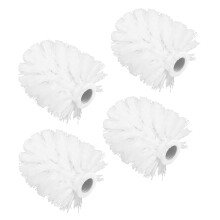 4 Pcs Wand Cleaners Toilet Brush Replacement Head