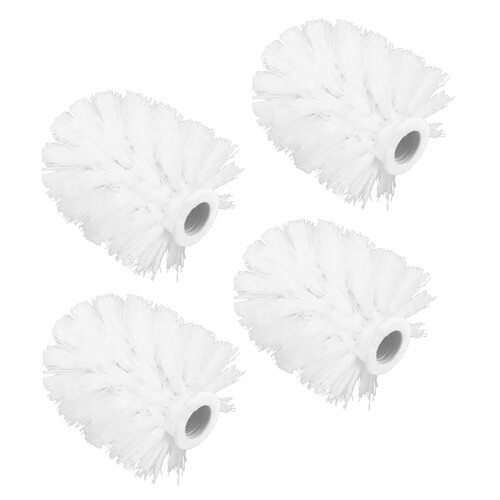 4 Pcs Wand Cleaners Toilet Brush Replacement Head