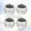 Outdoor Floating Light Plastic Solar Powered For 4pcs 3.9in 5