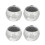 Outdoor Floating Light Plastic Solar Powered For 4pcs 3.9in 1