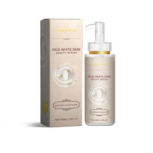 White Rice Serum for Face Exfoliating Rice Cream Close Pores Stains 100ml