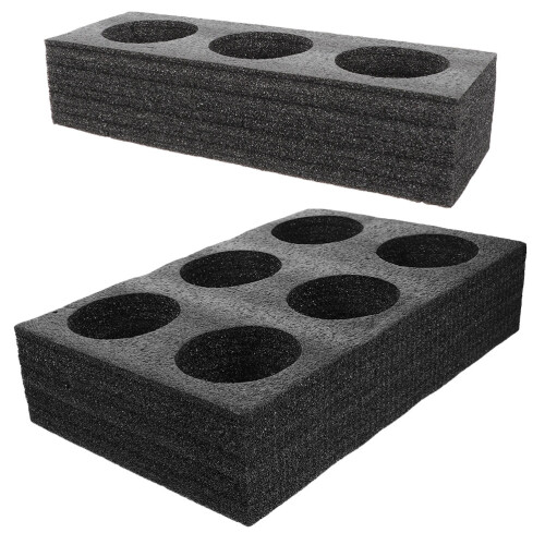 2pcs foam cup holder tray for take-out drink