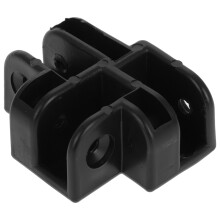 Zehuanyu Awning Tent Support Rod Accessories 7.10x5.60x2.30cm Black