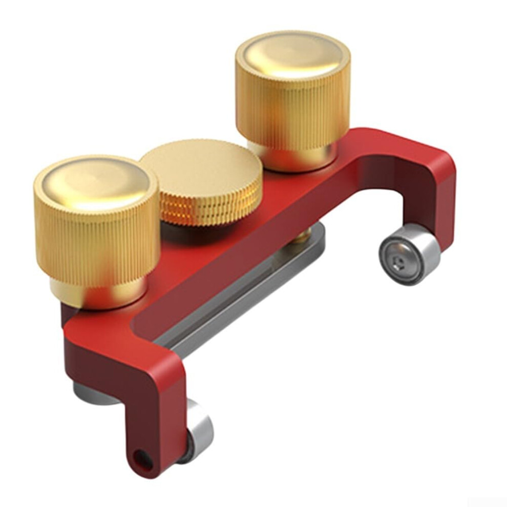 Aluminum Alloy Sharpener Locator For Effortless Chisel And Scissor Sharpening Red 9016109014030
