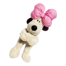 Mini Cute Plush Dog Car Turn Signal Wiper Decoration Red