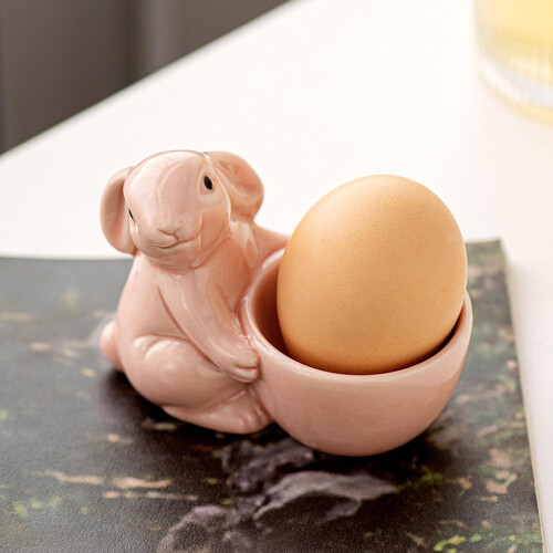 Eggs Tray Ceramic Egg Holder White For Home And Restaurant Use Egg Cup Shaped Holder 2