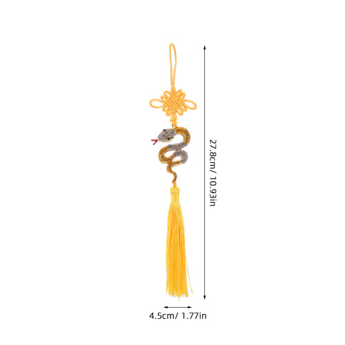 Décoration Serpent Alliage Pendentif Coloré Luxe 1