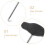 2 Pcs Roller Skate Accessories Shoe Lace Tightener 8