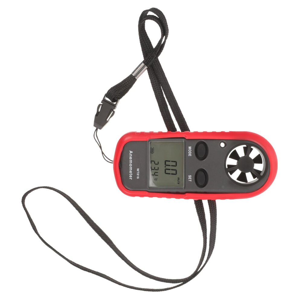 Handheld Anemometer With Lcd Backlight Portable Wind Speed Meter Gauge 3253595011204