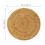 2 Pcs Mat Dining Rattan Heat Insulation Pad Set Tea Cup 3