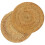 2 Pcs Mat Dining Rattan Heat Insulation Pad Set Tea Cup 7