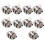 Bee Craft Decoration Wool Felt Grey 10pack 8