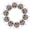 Bee Craft Decoration Wool Felt Grey 10pack 10