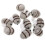 Bee Craft Decoration Wool Felt Grey 10pack 9