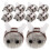 Bee Craft Decoration Wool Felt Grey 10pack 11