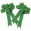6 Pcs Large St Patrick's Day Wreath Bows DIY Green 3