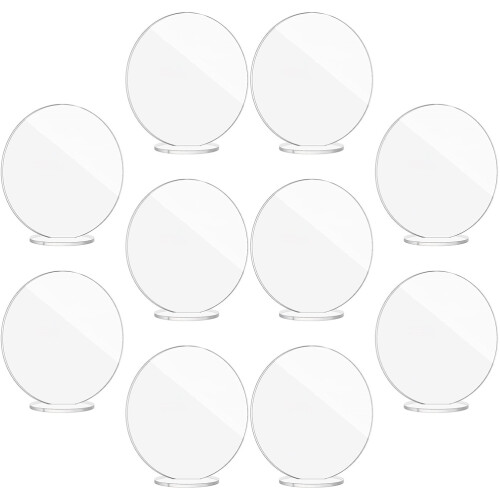 20 Pcs Acrylic Table Name Signs Wedding Reception Place Cards 1