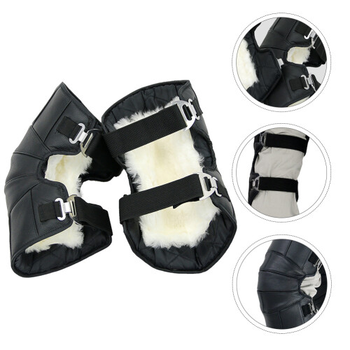 1 Pair Kneepad For Driving E-Bike Motorcycle Sponge Short 2