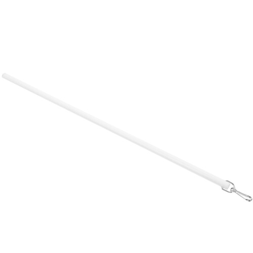 2Pcs Acrylic White Drapery Pull Rods for Venetian Blind Window Use 2