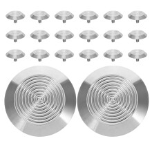 20 Pcs Blind Path Studs Floor Tactile Paving Sidewalk Guide Nail