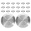 20 Pcs Blind Path Studs Floor Tactile Paving Sidewalk Guide Nail 1
