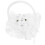 heart-shaped lace wedding ring pillow with handle 8