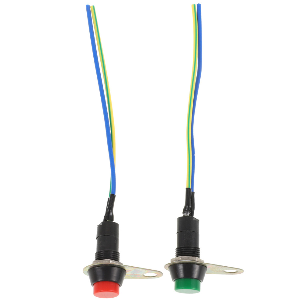 Mlins 2 Pcs Motorcycle Handlebar Horn Button Switch Electric Vehicle 3253595071567