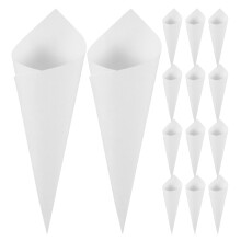 240 pcs wedding confetti cones kraft paper flower holder party supply