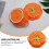 1Pc Ceramic Storage Jar Orange Candy Container Food Storage 8