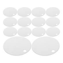 25pcs Aluminum Round Blank Tags for Dog ID Name Pendant