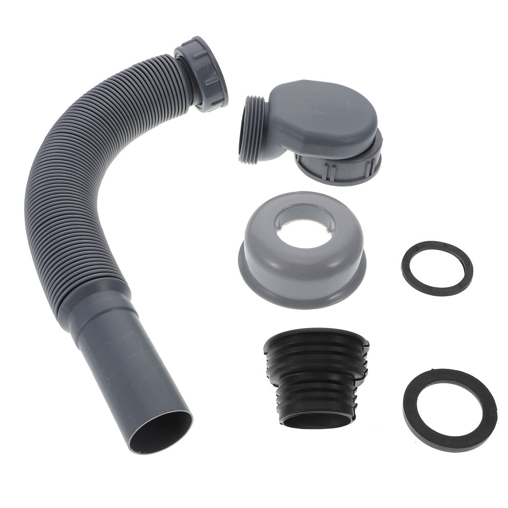 Anti-Odor Flexible Drain Pipe Set For Bathroom Sink Extension 3253595024761