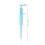 1pack Push Type Design Pet Medicine Feeder Abs 7.6x1.5x0.5in 2