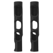Raindrops  2 Pcs Clothes Hanger Display Rack Violin Bow Grip