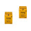 2 Pcs Lock Mailbox Wall Mount Letter Box Newspaper Holder 10