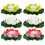 osaladi 6pcs floating lotus light for pool with batteries white 4