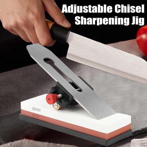 Chisel Honing Guide Aluminum Alloy Sharpening Jig With Precise Angle Gauge Adjustable Honing Tool Woodworking Sharpener 1