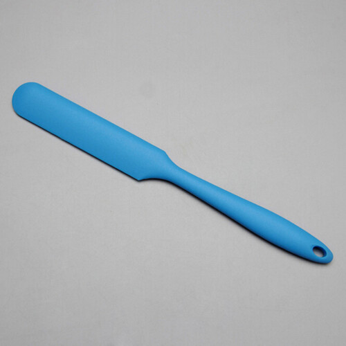Integrierter Lebensmittelechter Silikon Spatel Zum Backen Kochen Blau 2