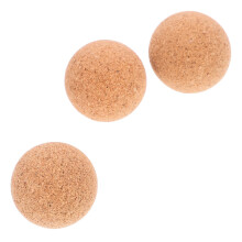 3Stk Mini Tischkicker Holzkugeln Braun Verschleißfest Für Indoor