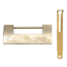 1Ensemble Cadenas Antique En Cuivre Pour Boîte À