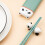 1 set portables essstäbchen besteck, leichtes set mit löffel 4