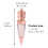 2Pièces Tubes Vides ABS , Rangement Gloss Compact Voyage 7