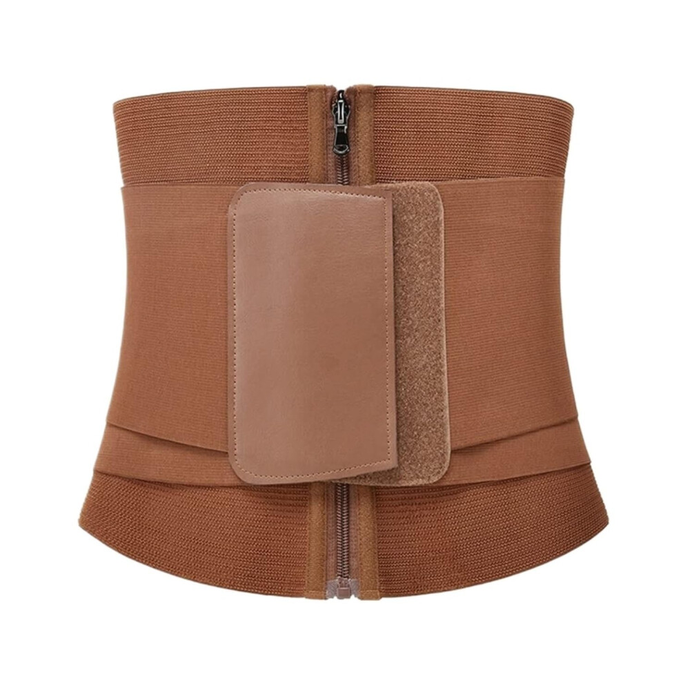 BackSupport Lumbar Lower Back Support Belt M Waist Trainer Hourglass Girdle Waist Cincher Corset For Exercise