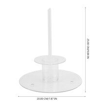 Mlins Board Pastry Imaginative Cake Making 20*20cm Transparent