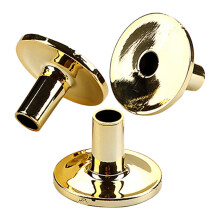 Drum Kit Accessories With Shock Absorption Abs Golden 3pcs