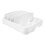 Silverware Tray Abs White 1pack For Practical Kitchen Use 5