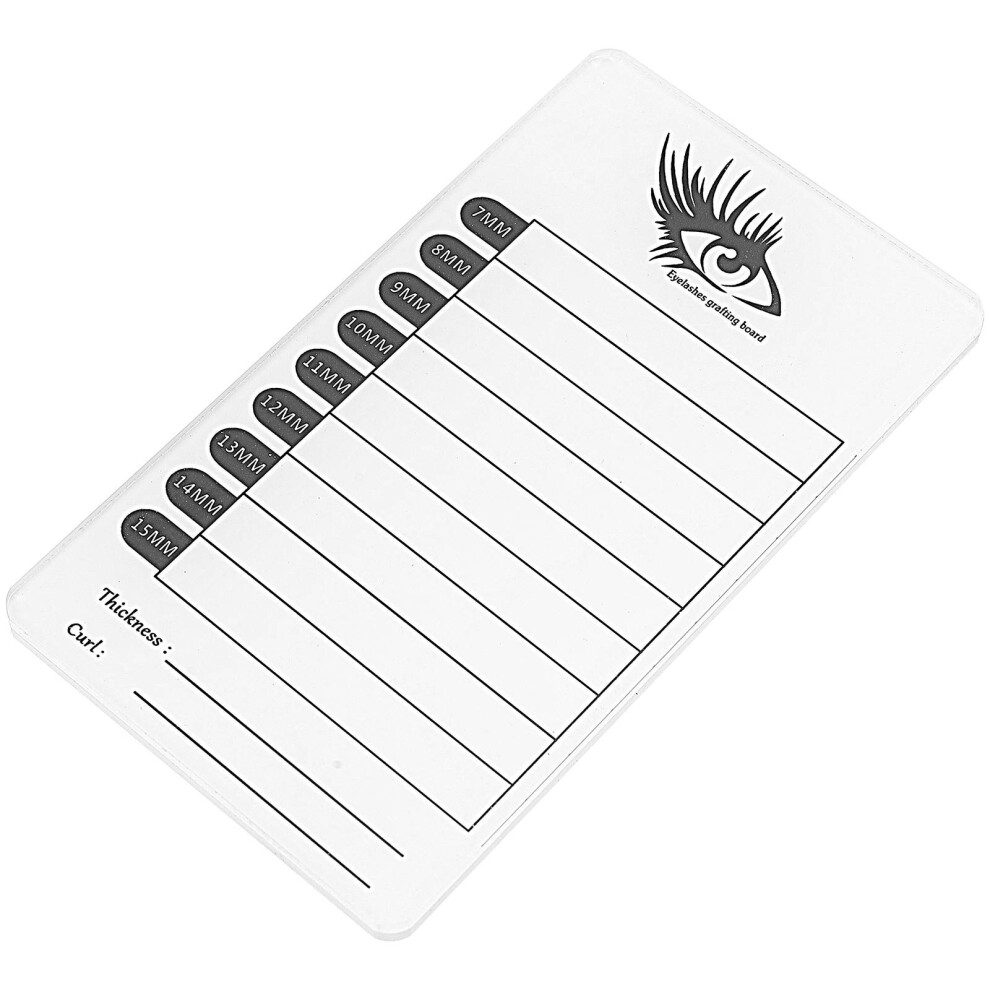 Aboofan Multi-Color Lash Storage Board Acrylic False Eyelash Display Tray
