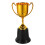 Ceremony Trophy Cup Plastic Golden Trophy Shows 1pcs 4